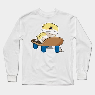 Lizard Skater Skateboard Long Sleeve T-Shirt